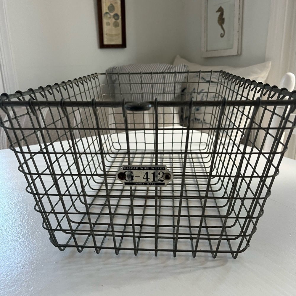 Industrial Metal Wire Basket